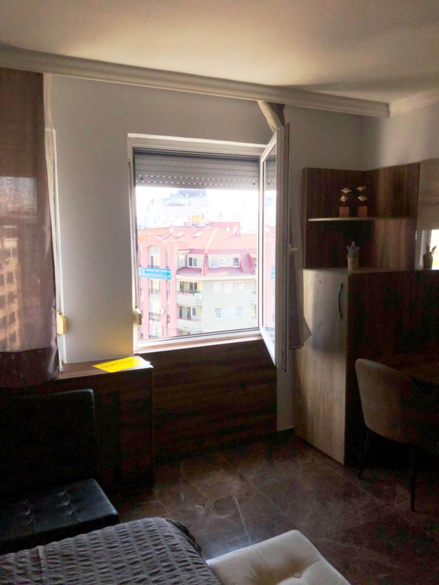Hotel Room City Square With Great View No Parking Skopie Exterior foto